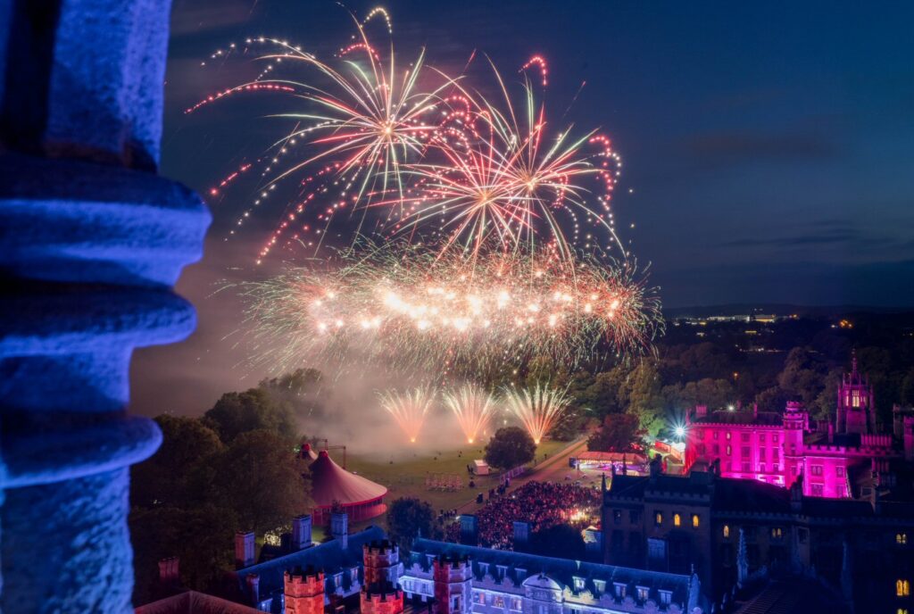 St John's College May Ball Drone Show